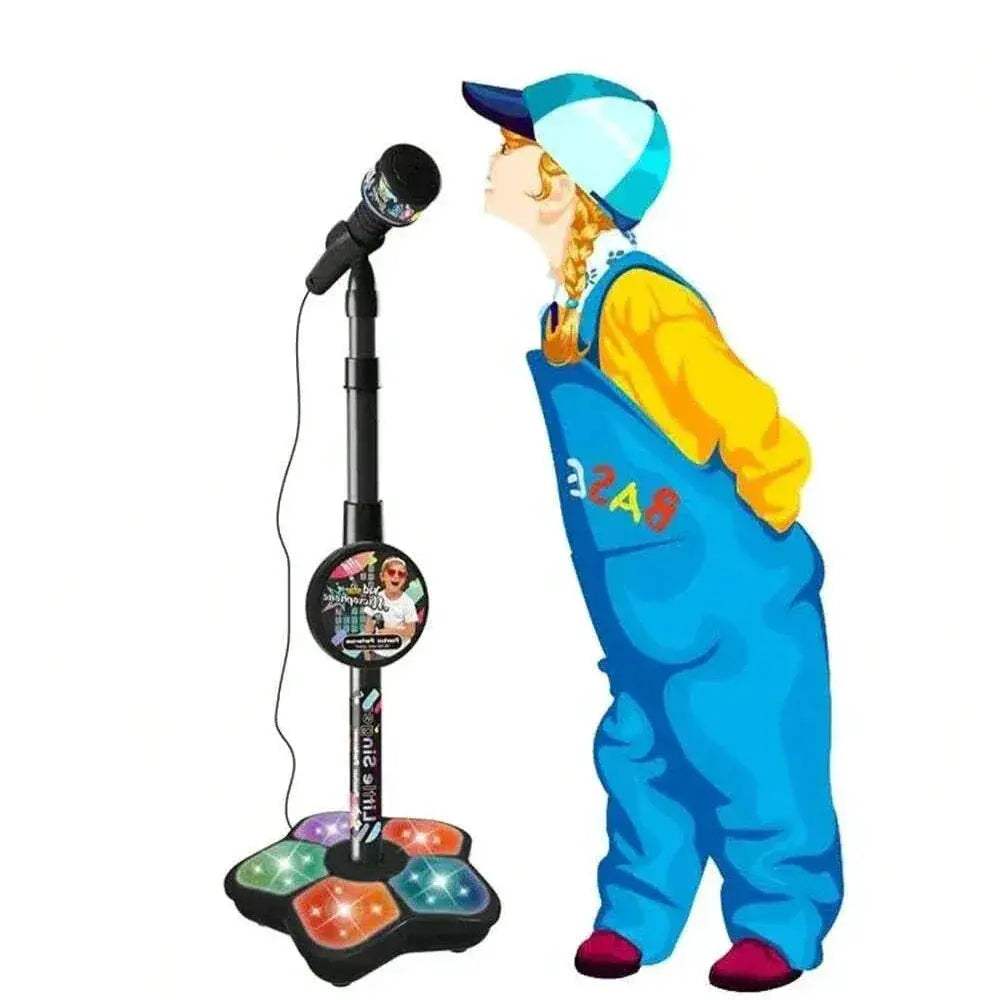 Durable Kids Karaoke Microphone Stand for Portable Parties - ToylandEU