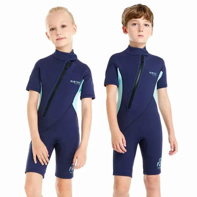Durable Kids Neoprene Wetsuit 2mm Shorty for Surfing and Beach - ToylandEU