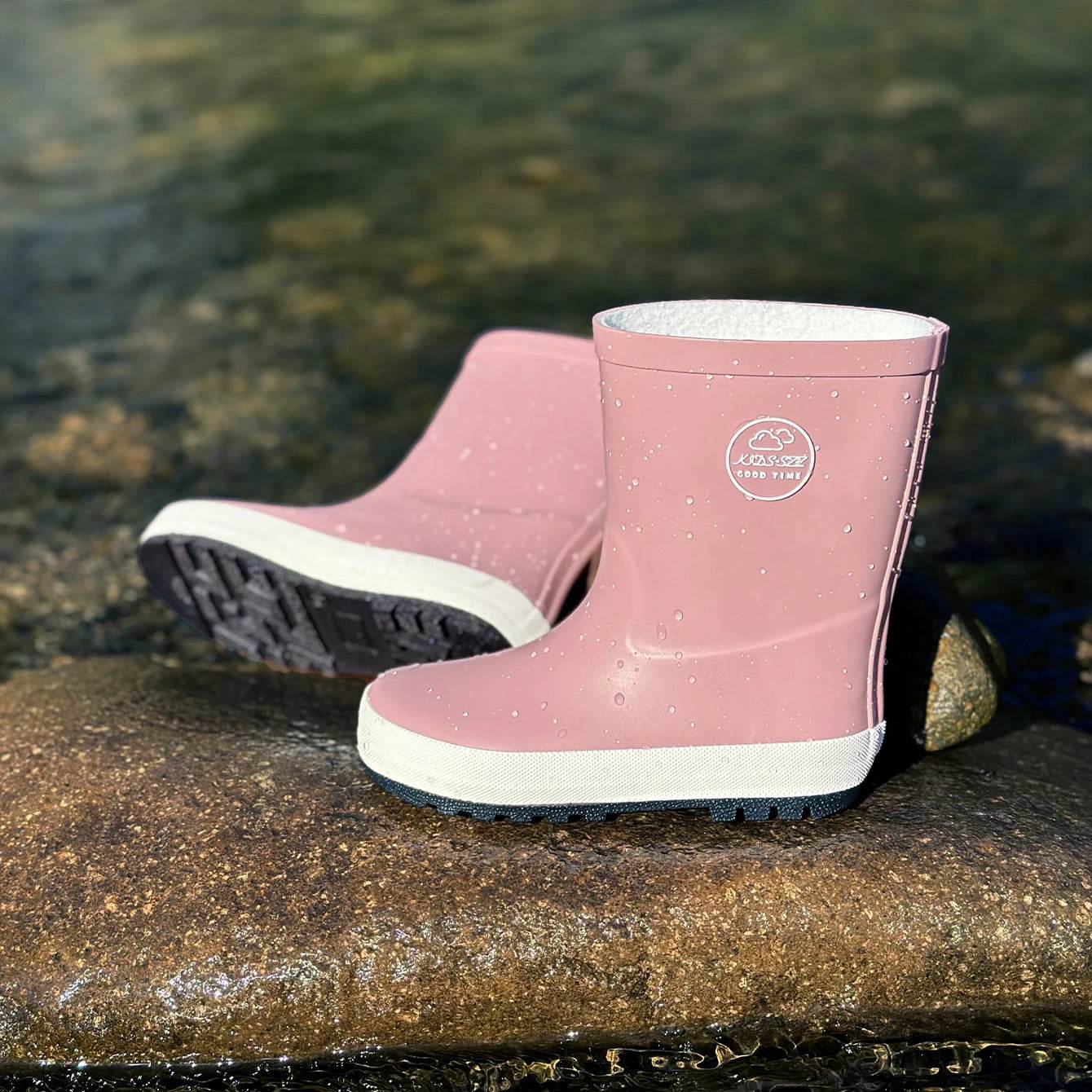 Durable Kids Outdoor Rain Boots With Warm Lining For Kids - ToylandEU