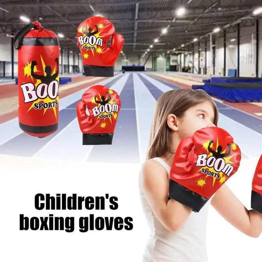  Durable Kids Punching Bag Boxing Gloves Toyland EU -  ToylandEU™