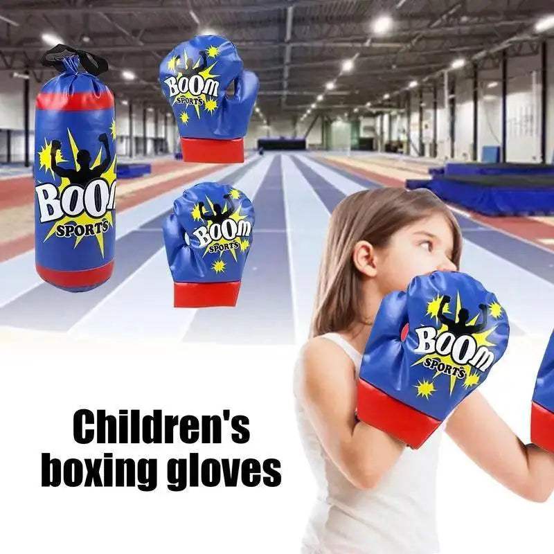  Durable Kids Punching Bag Boxing Gloves Toyland EU -  ToylandEU™