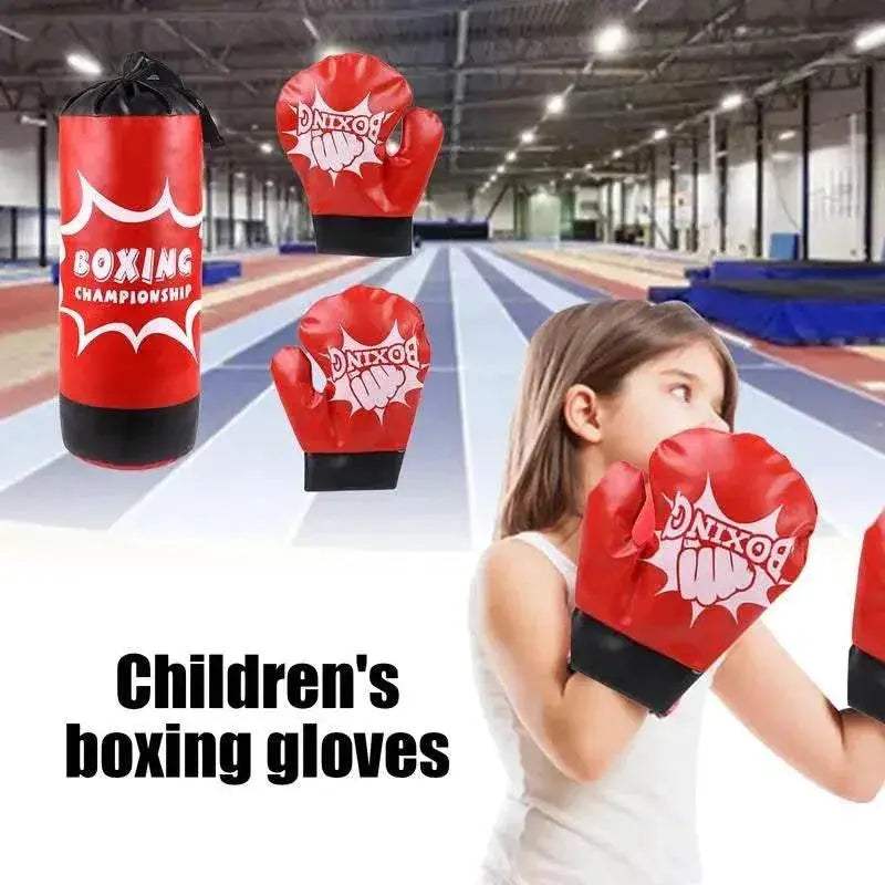  Durable Kids Punching Bag Boxing Gloves Toyland EU -  ToylandEU™