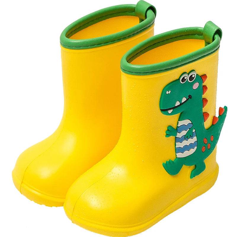 Durable Kids Rain Boots Dinosaur Waterproof For Kids - ToylandEU