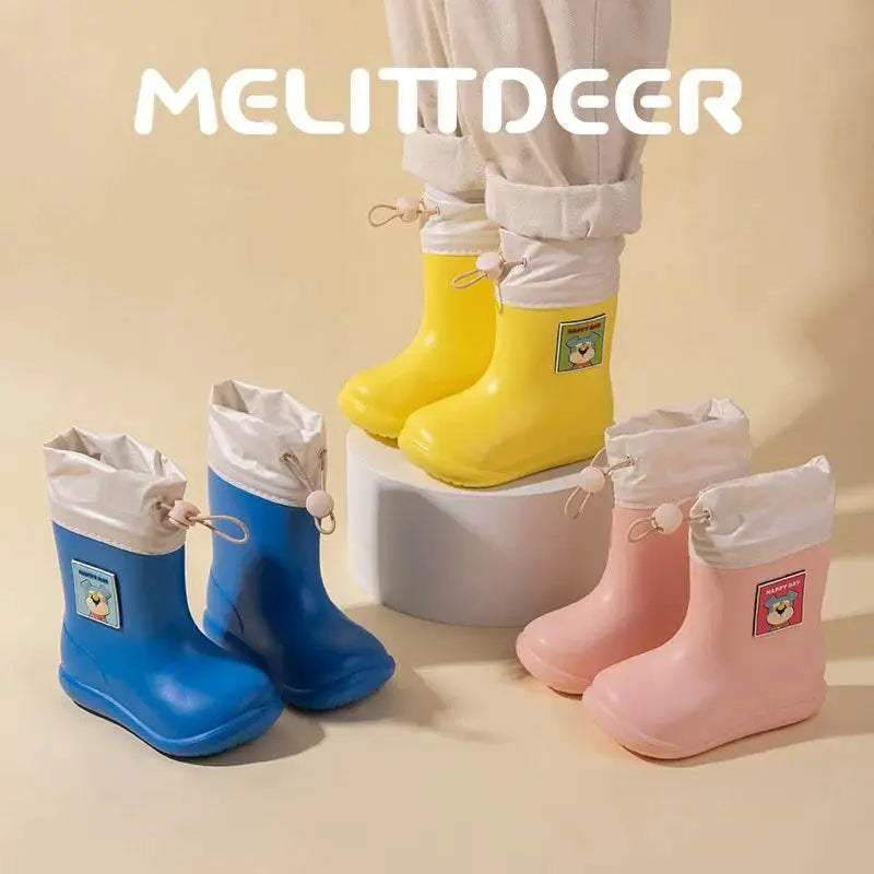  Durable Kids Rain Boots Lace Up Toyland EU -  ToylandEU™