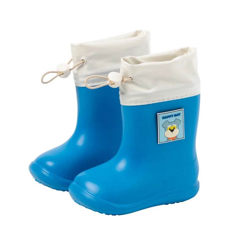 Durable Kids Rain Boots Unisex Waterproof Lace Up For Kids - ToylandEU
