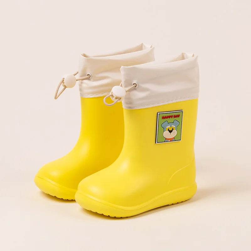 Durable Kids Rain Boots Unisex Waterproof Lace Up For Kids - ToylandEU