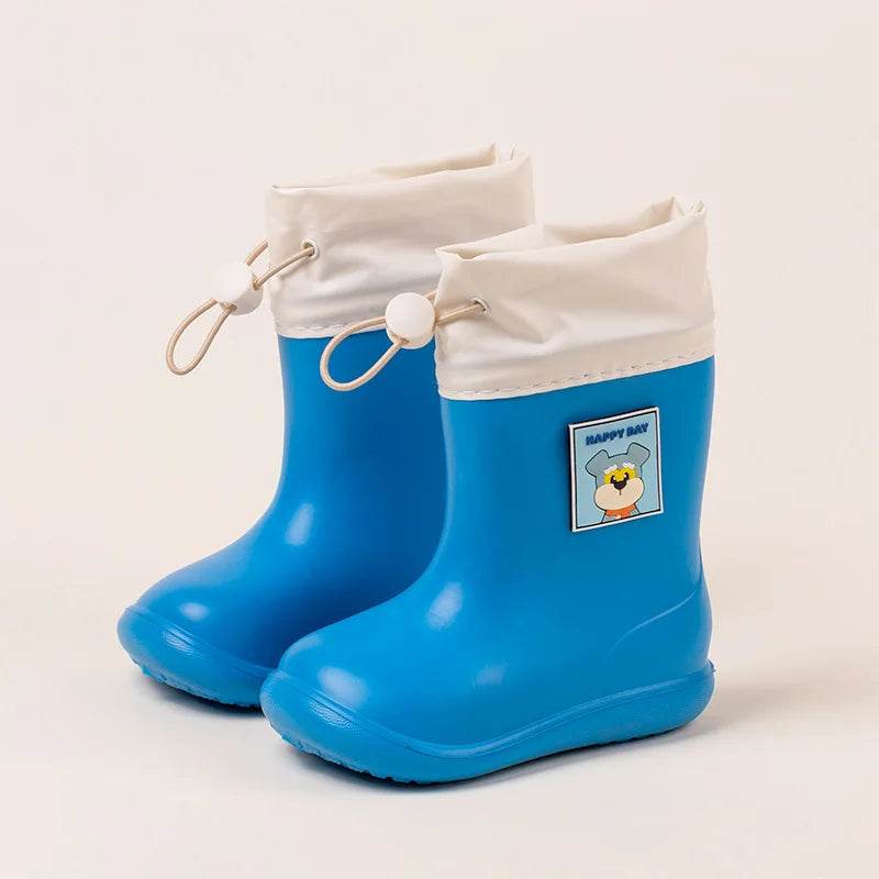 Durable Kids Rain Boots Unisex Waterproof Lace Up For Kids - ToylandEU