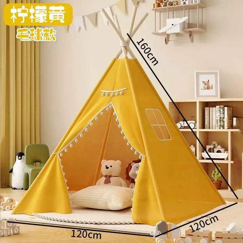  Durable Kids Teepee Tent 135cm Foldable Toyland EU -  ToylandEU™