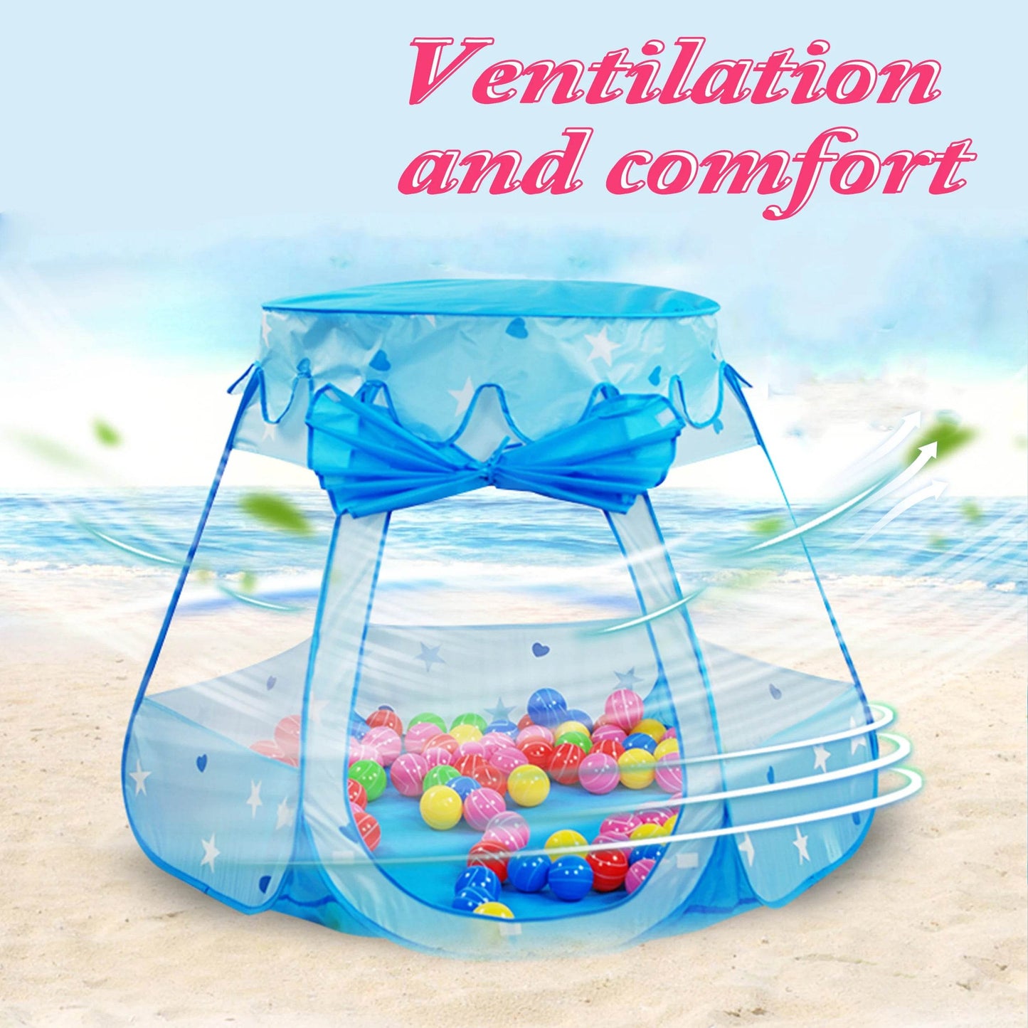 Durable Kids Tent Foldable For Indoor Outdoor Playtime - ToylandEU