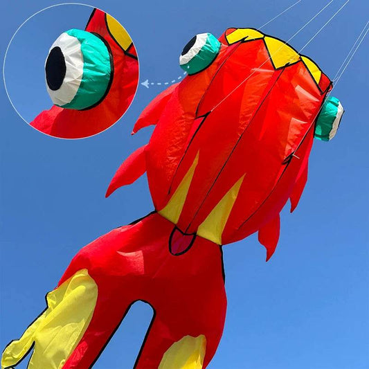 Durable Kite 3D Goldfish Soft Inflatable For Beach Fun - ToylandEU