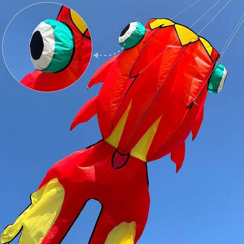 Durable Kite 3D Soft Goldfish For Outdoor Enthusiasts - ToylandEU