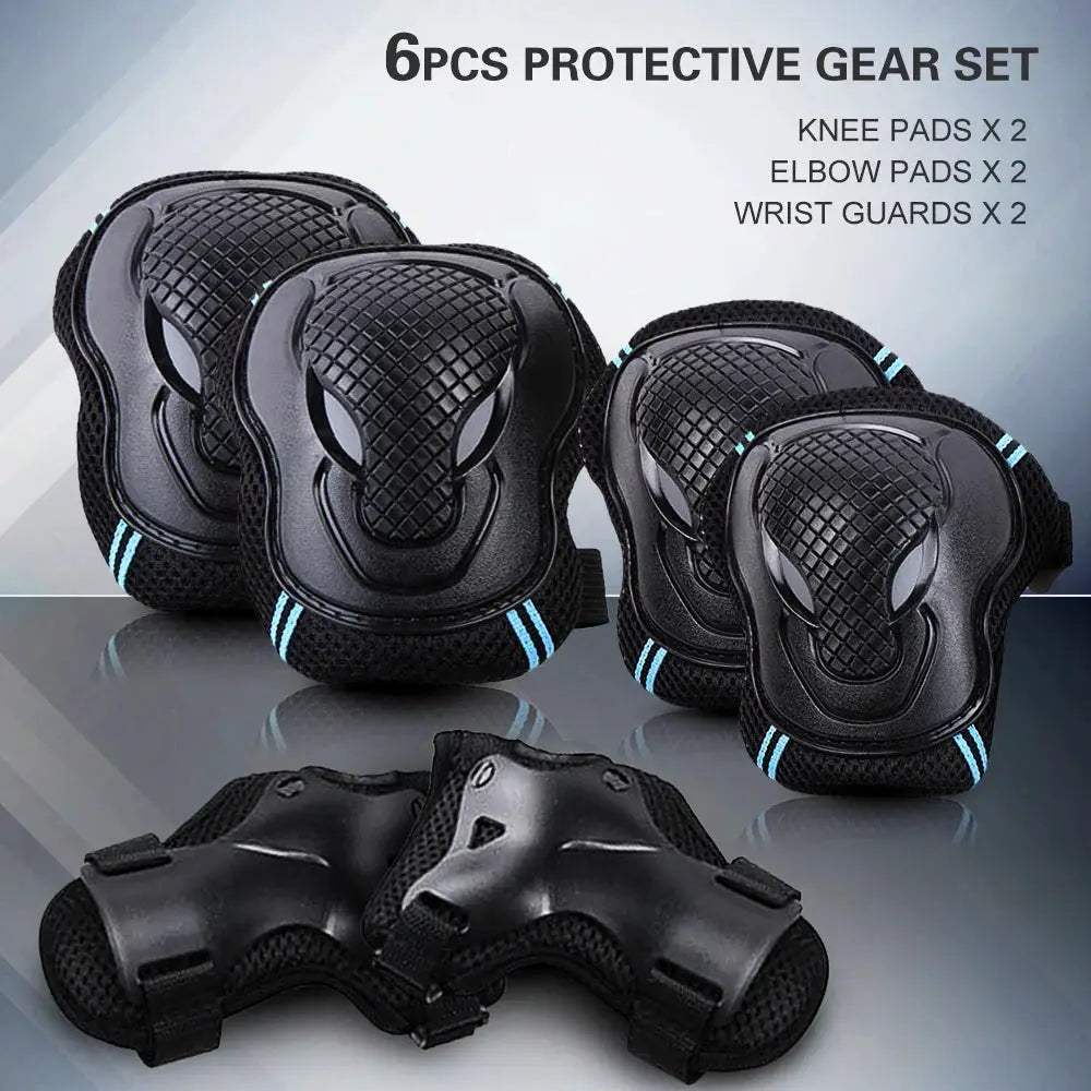 Durable Knee Pads Elbow Pads Wrist Guards Set For Skateboarding - ToylandEU