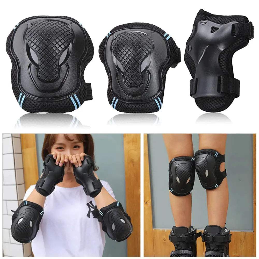 Durable Knee Pads Elbow Pads Wrist Guards Set For Skateboarding - ToylandEU