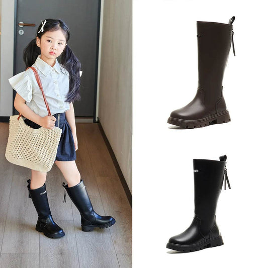 Durable Knight Boots Waterproof For Kids Girls Winter - ToylandEU