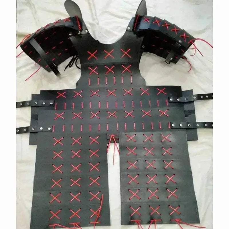 Durable Leather Chest Armor For Cosplay Steampunk Samurai - ToylandEU