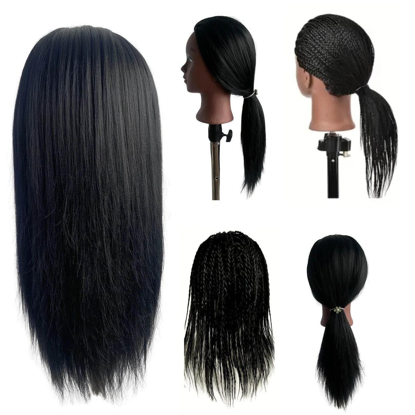 Durable Mannequin Head 16 Inch Synthetic Hair For Braiding - ToylandEU