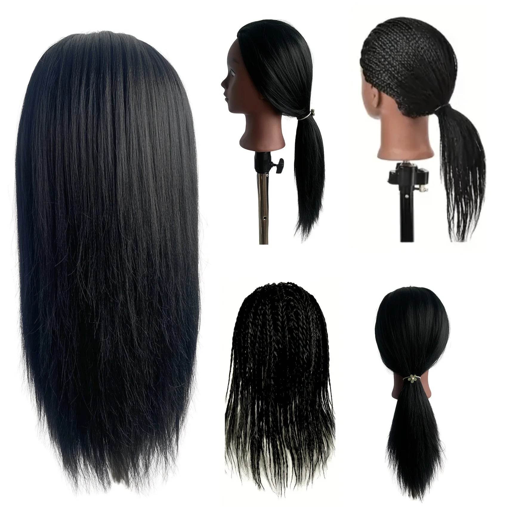 Durable Mannequin Head 16 Inch Synthetic Hair For Braiding - ToylandEU