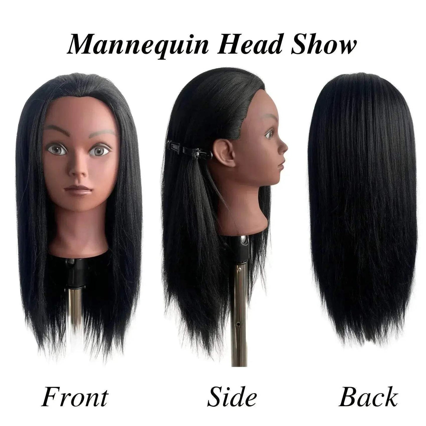  Durable Mannequin Head 16Inch Synthetic Hair Toyland EU -  ToylandEU™