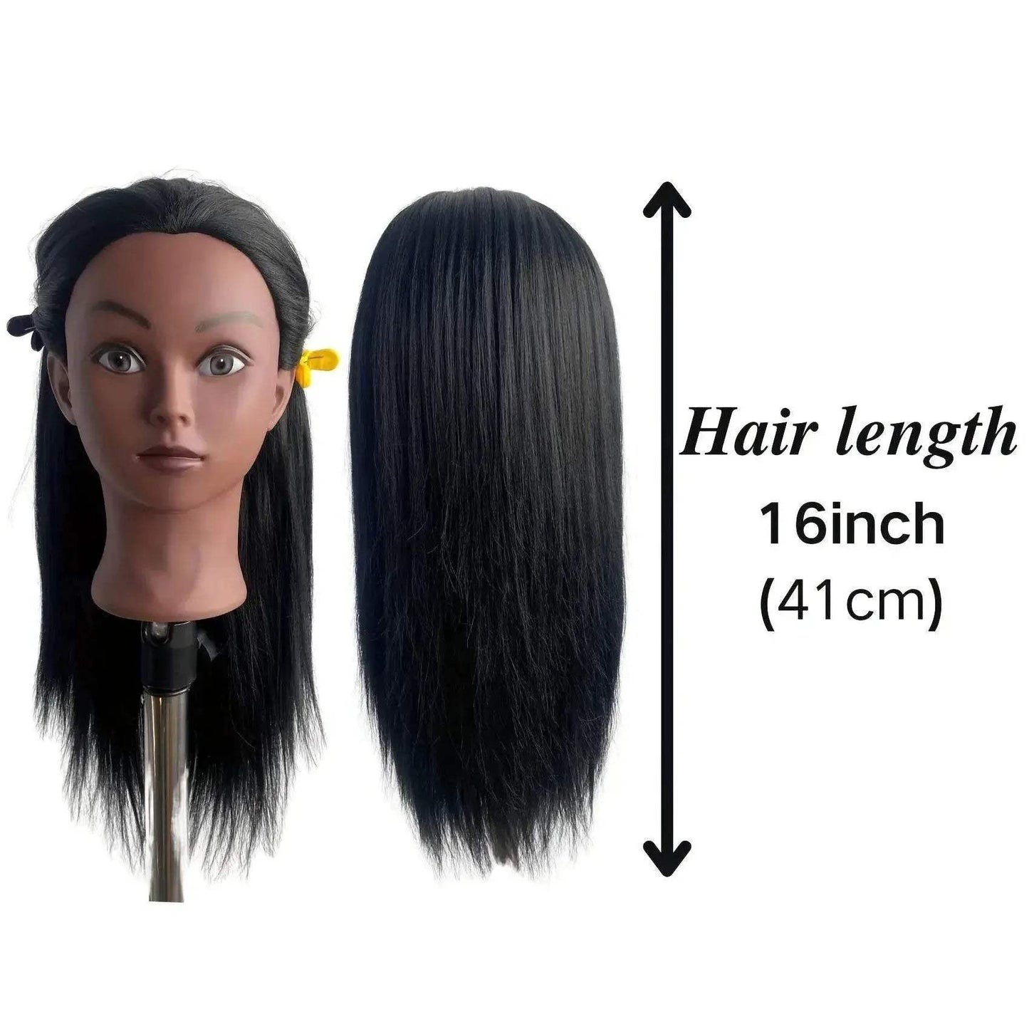  Durable Mannequin Head 16Inch Synthetic Hair Toyland EU -  ToylandEU™