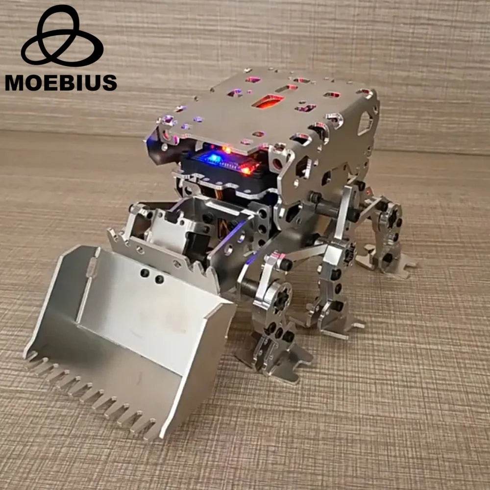 Durable Metal Hexapod Robot Kit 6DOF Arduino For Makers - ToylandEU
