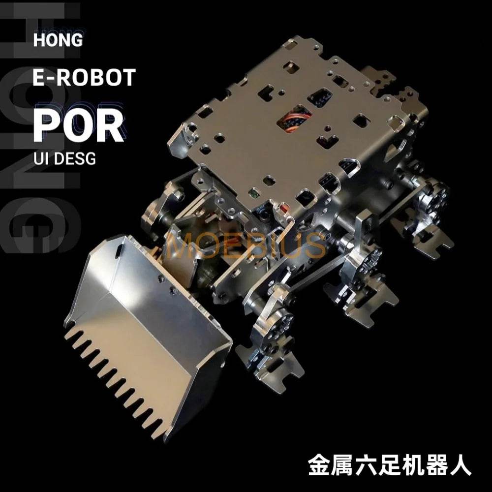 Durable Metal Hexapod Robot Kit 6DOF Arduino For Makers - ToylandEU