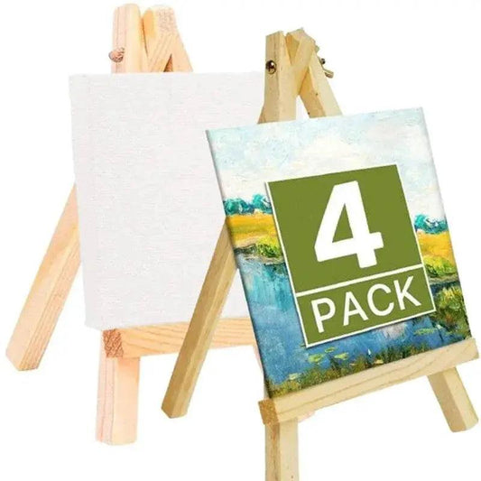  Durable Mini Canvas Easel Set for Artists - Toyland EU -  ToylandEU™