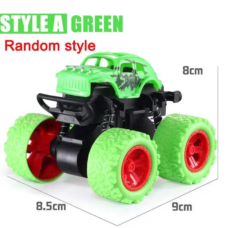 Durable Monster Truck Pull Back Car Four Wheel Drive Toy - ToylandEU