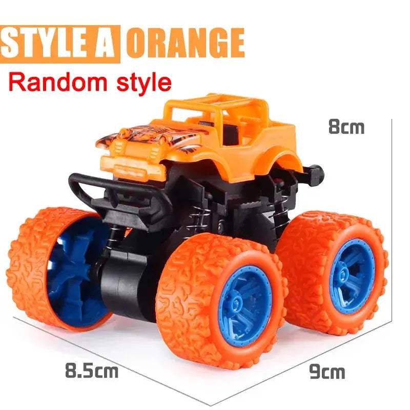 Durable Monster Truck Pull Back Car Four Wheel Drive Toy - ToylandEU