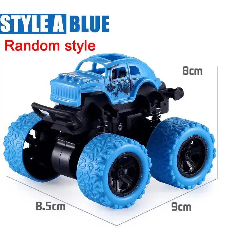 Durable Monster Truck Pull Back Car Four Wheel Drive Toy - ToylandEU