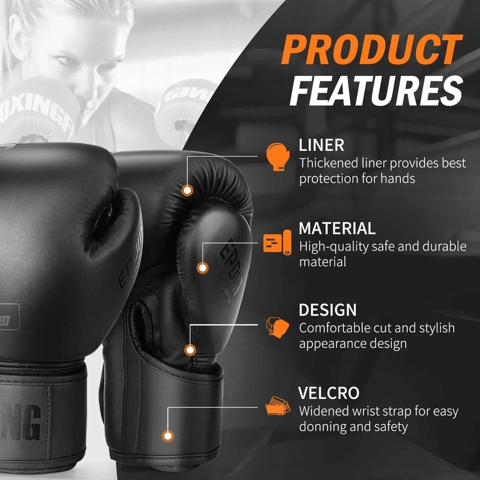  Durable Muay Thai Boxing Gloves 12oz Toyland EU -  ToylandEU™