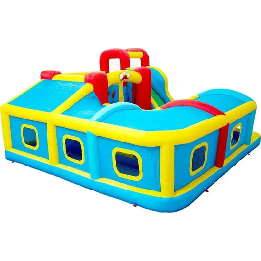 Non Toxic Inflatable Bounce House With Slide And Pool -  ToylandEU™