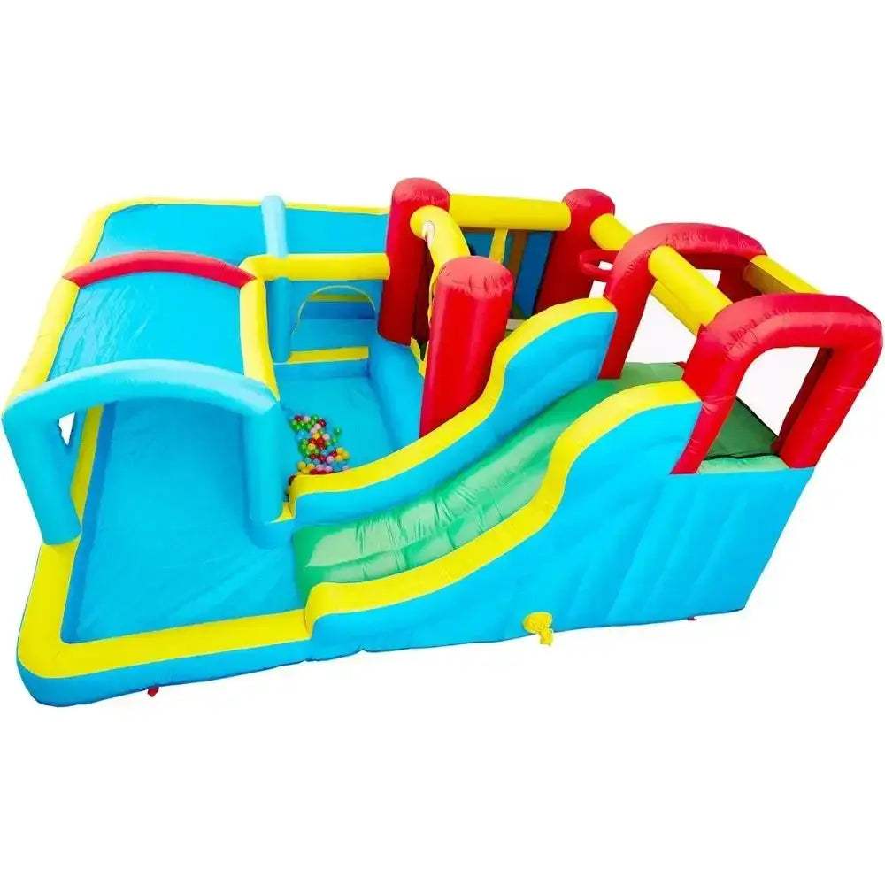Durable Non Toxic Inflatable Bounce House With Slide And Pool - ToylandEU