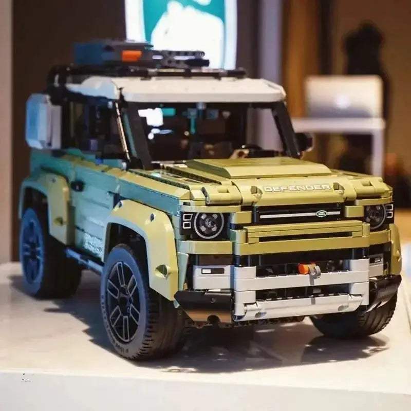 2573PCS 1:8 Technical Defender Off Road Car Building Blocks Assemble Bricks SUV Vehicle Toys Gift For Children Kids - ToylandEU