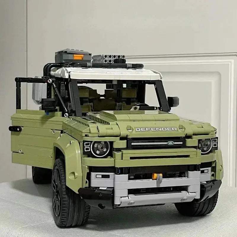2573PCS 1:8 Technical Defender Off Road Car Building Blocks Assemble Bricks SUV Vehicle Toys Gift For Children Kids - ToylandEU