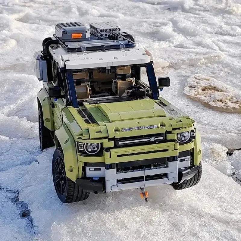 2573PCS 1:8 Technical Defender Off Road Car Building Blocks Assemble Bricks SUV Vehicle Toys Gift For Children Kids - ToylandEU