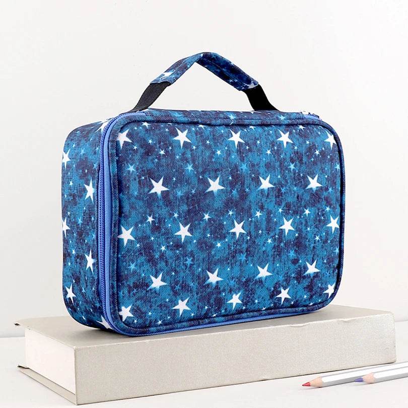 Durable Oxford Pencil Case Large 72 Hole Capacity School - ToylandEU