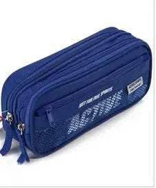 Durable Oxford Pencil Case Multi Layer Capacity Boys School - ToylandEU