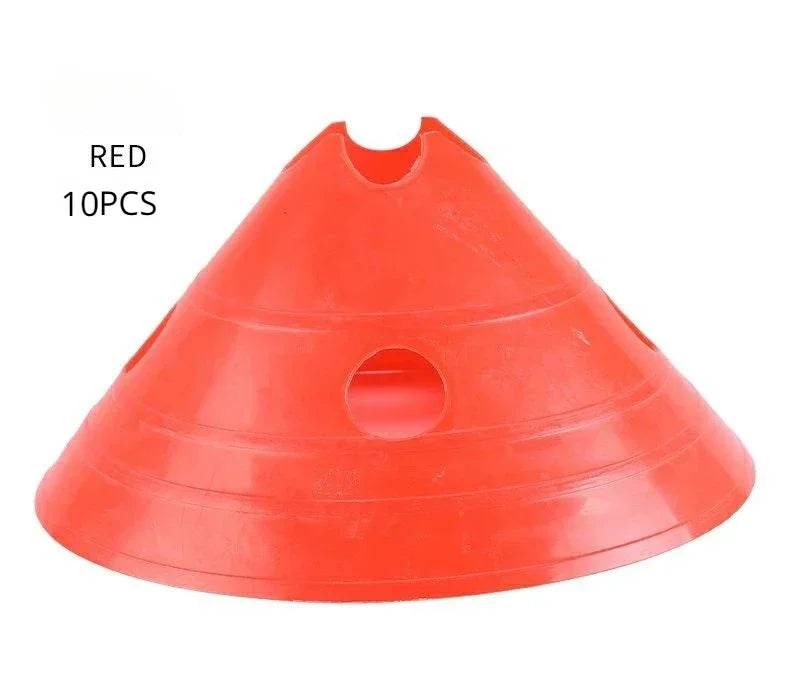 Durable PVC Agility Cones With Holes 15cm For Multi Sport Drills - ToylandEU