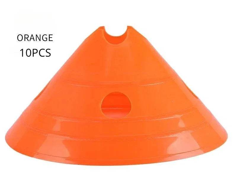 Durable PVC Agility Cones With Holes 15cm For Multi Sport Drills - ToylandEU