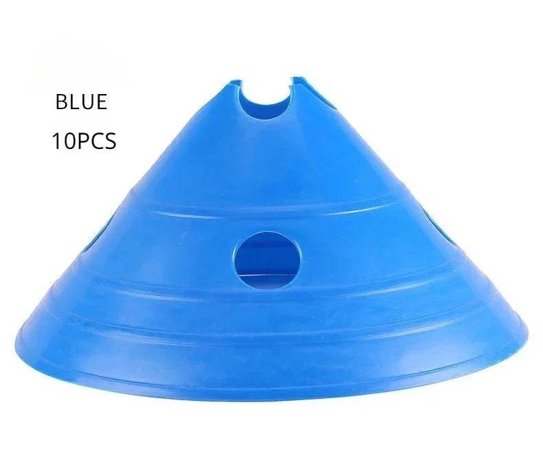 Durable PVC Agility Cones With Holes 15cm For Multi Sport Drills - ToylandEU