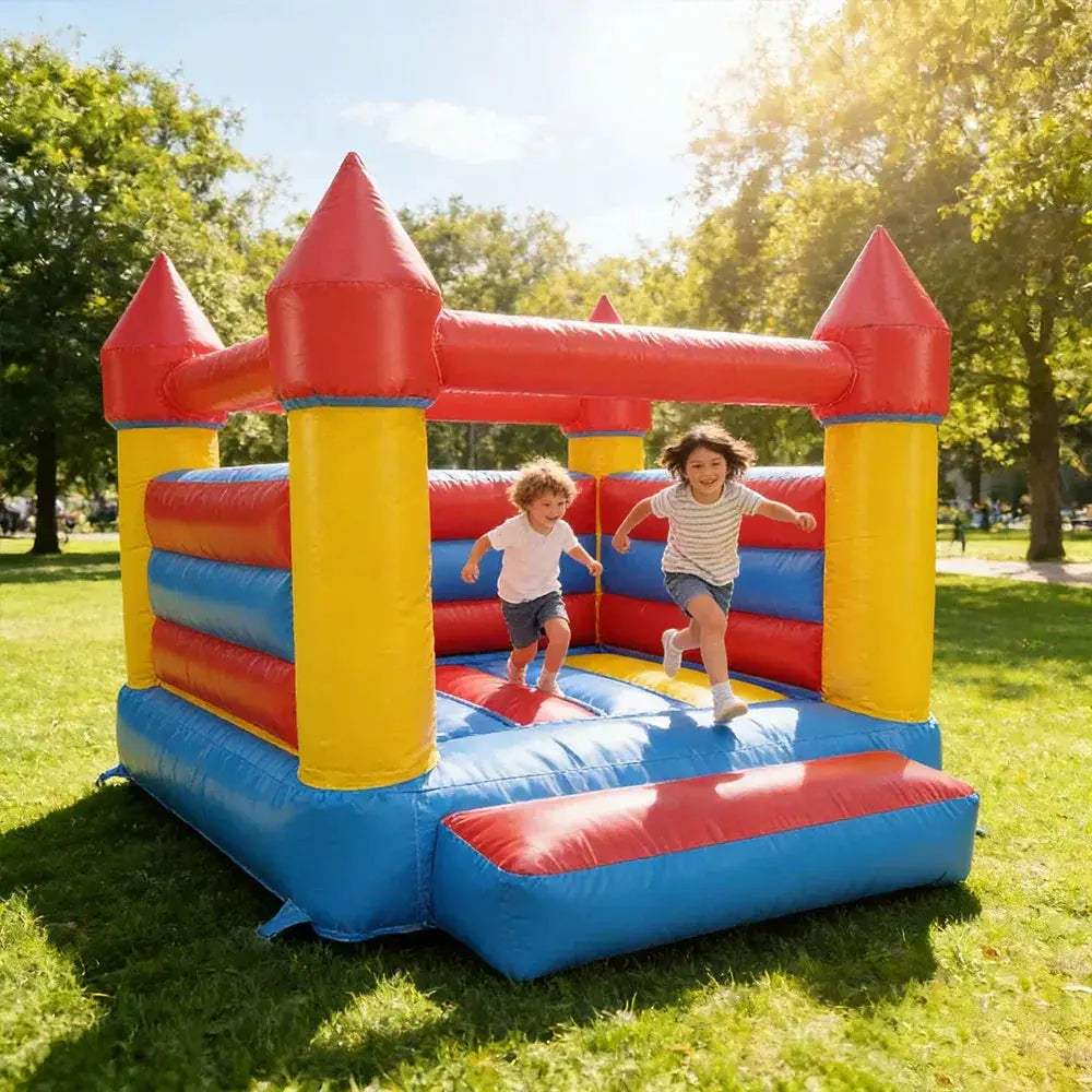 Durable PVC Indoor Outdoor Bouncy Castle for Kids Parties - ToylandEU