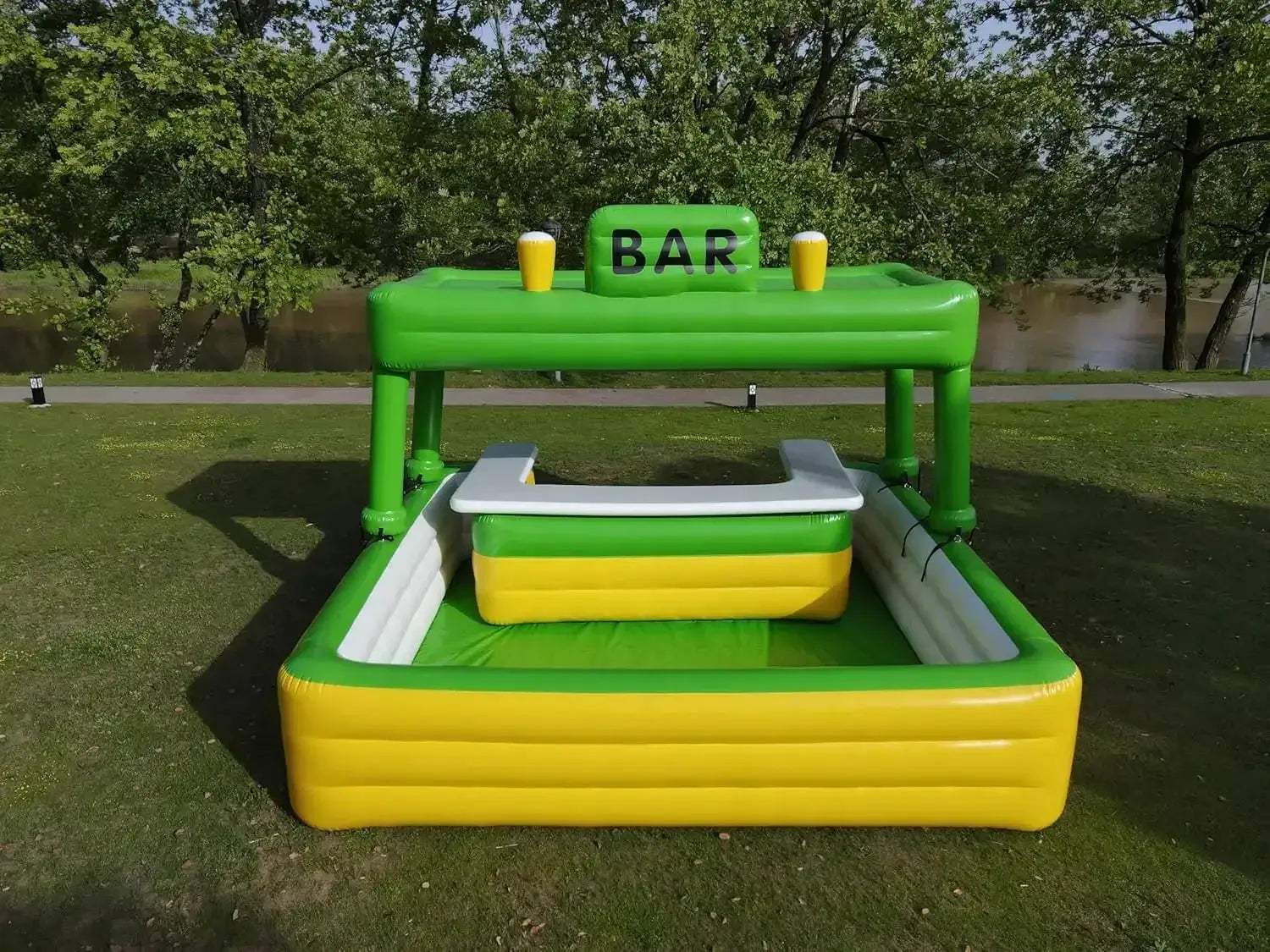 Durable PVC Inflatable Pool Bar For Outdoor Parties - ToylandEU