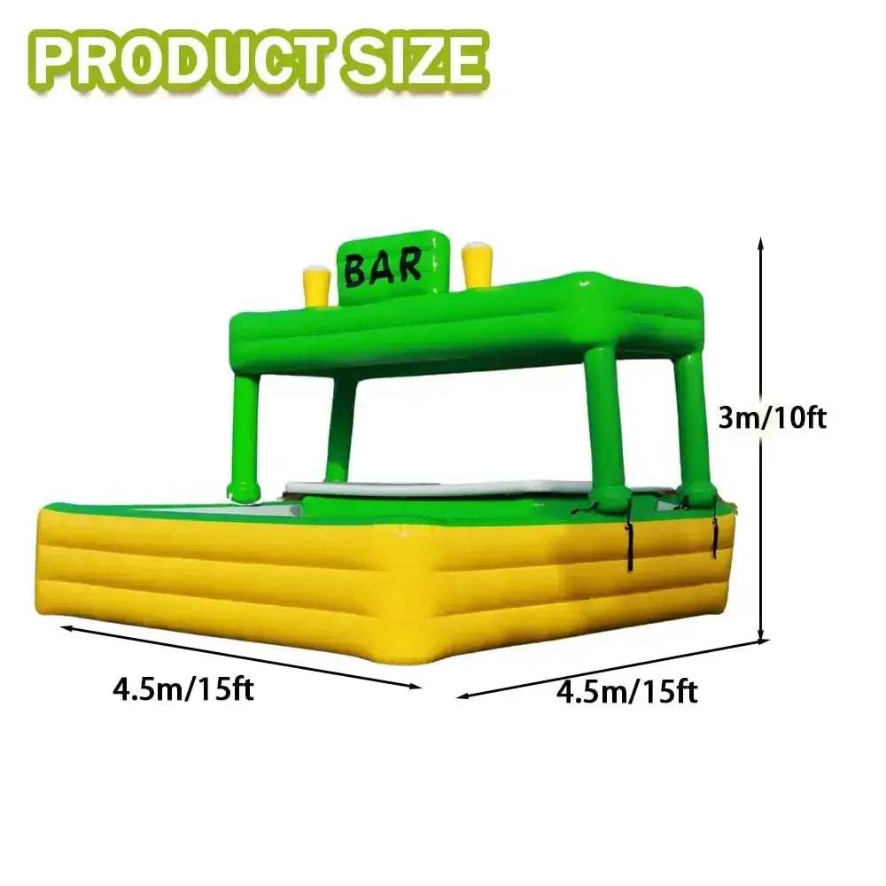 Durable PVC Inflatable Pool Bar For Outdoor Parties - ToylandEU