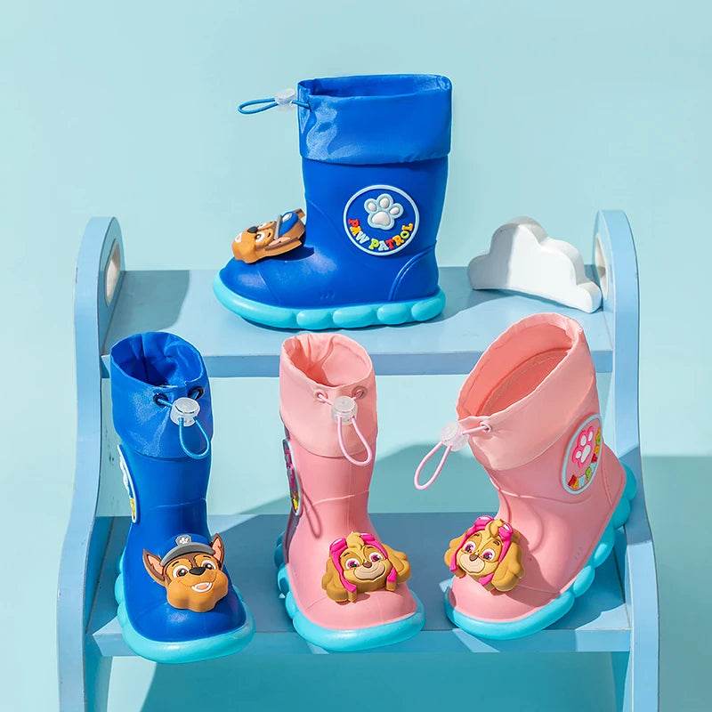 Durable Paw Patrol Rain Boots PVC Waterproof for Kids - ToylandEU