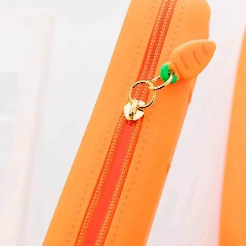  Durable Pencil Case 23cm Carrot Silicone Toyland EU -  ToylandEU™