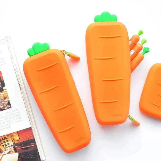  Durable Pencil Case 23cm Carrot Silicone Toyland EU -  ToylandEU™