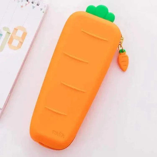  Durable Pencil Case 23cm Carrot Silicone Toyland EU -  ToylandEU™