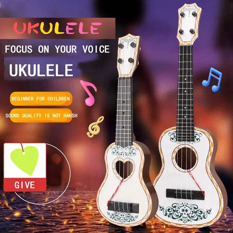 Durable Plastic Kids Toy Guitar For Beginners And Home Practice - ToylandEU