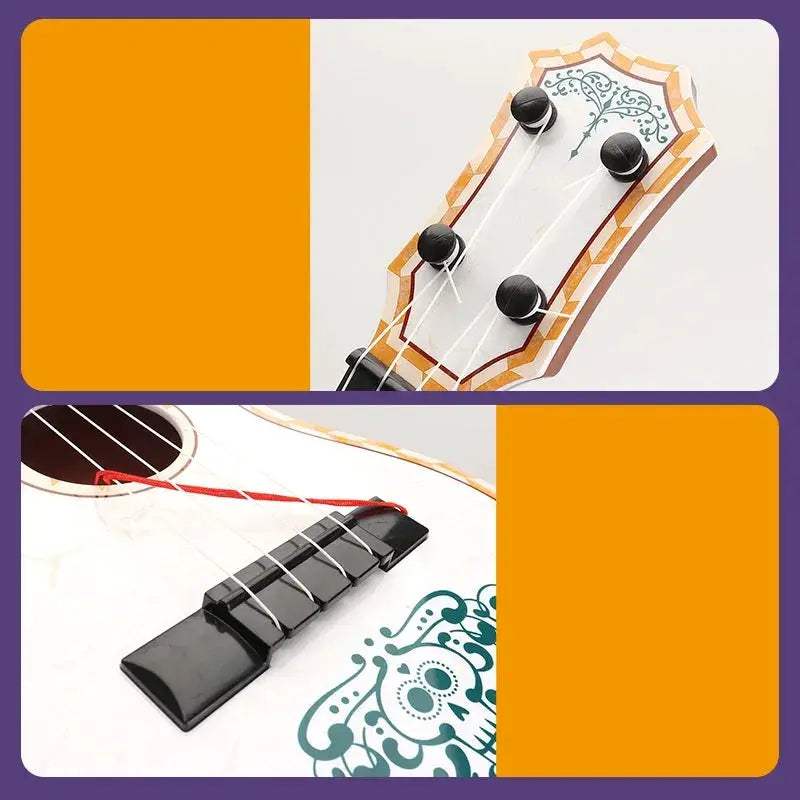 Durable Plastic Kids Toy Guitar For Beginners And Home Practice - ToylandEU