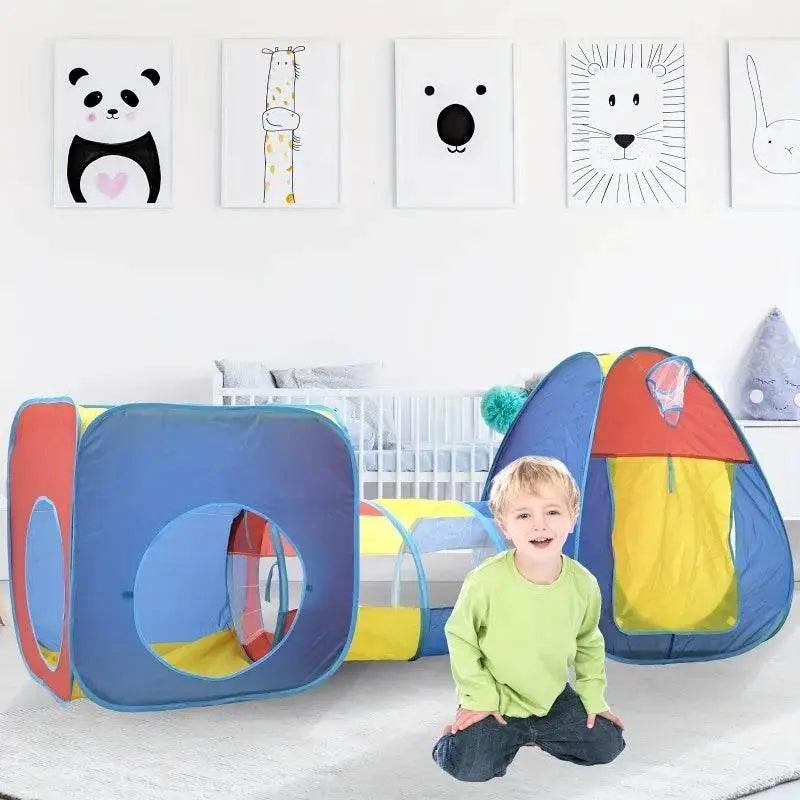  Durable Play Tent 3in1 Tunnel Ball Pool Toyland EU -  ToylandEU™